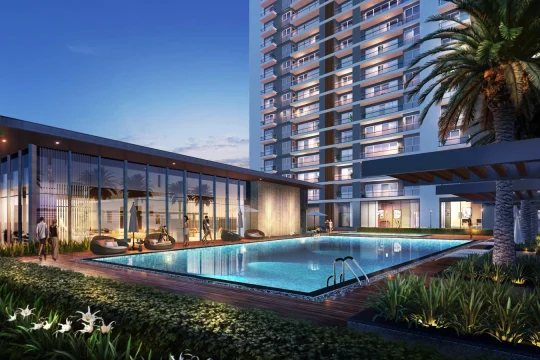 Krisumi Waterfall Residence swimming pool