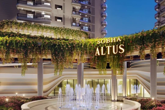 Sobha Altus water fountain 